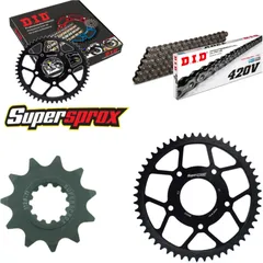 Chain Kit - Steel - PEUG/for: RIEJU XPS Street Supermoto Evo 2 11-52-126 DID420V Clip