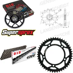 Chain Kit - Steel - for: APRILIA RS50 Extrema /Replica 99-02 12-47-122 DID420V Clip