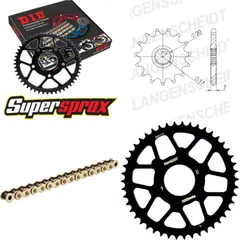 Chain Kit - Steel - for: APRILIA Red Rose 50 96-96 12-46-130 DID415ERZ(G&G) Clip