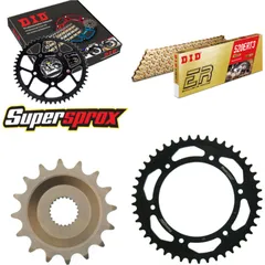 Kettensatz Stahl für: APRILIA ETX350 Tuareg Wind 87-90 16-45-104 DID520ERT2(G&G) Clip