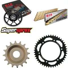 Chain Kit - Steel - for: APRILIA ETX350 Tuareg Wind 87-90 16-45-104 DID520ZVM-X(G&G) endless