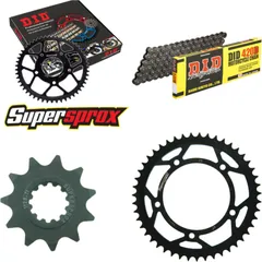 Chain Kit - Steel - for: APRILIA Tuono 50 04-12 11-47-124 DID420D Clip