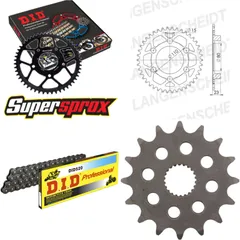 Chain Kit - Steel - for: APRILIA AF1 125 Replica 88-90 16-36-106 DID520 Clip