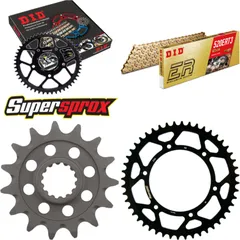 Kettensatz Stahl für: APRILIA RXV450 06-14/SXV450 06-14/RXV 15-48-114 DID520ERT2(G&G) Clip