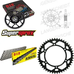 Kettensatz Stahl für: BMW G650 Xchallenge 07-12/G650 Xcount 15-47-112 DID520VX3 Clip