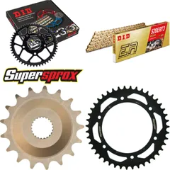 Kettensatz Stahl für: APRILIA Pegaso 600 92-93/Tuareg 600 / 17-43-106 DID520ERT2(G&G) Clip