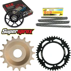 Kettensatz Stahl für: APRILIA Pegaso 600 90-91/Tuareg 600 / 17-43-108 DID520NZ Clip