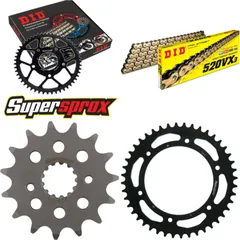 Kettensatz Stahl für: APRILIA Pegaso 650 Factory 07-09 15-44-110 DID520VX3(G&B) Endlos