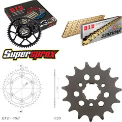 Kettensatz Stahl für: CAGIVA W12 350 93-96 15-44-110 DID520ZVM-X(G&G) Endlos