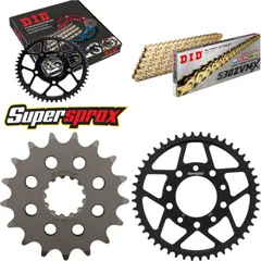 Kettensatz Stahl für: TRIUMPH Daytona 750 91-95/Trident 750 17-48-114 DID530ZVM-X(G&G) Niet