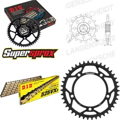 Kettensatz Stahl für: TRIUMPH Speed Four 600 03-05/TT600 00 14-42-106 DID525VX3(G&B) Endlos