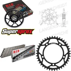 Kettensatz Stahl für: TRIUMPH Speed Four 600 03-05/TT600 00 14-42-106 DID525ZVM-X Endlos