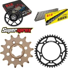 Kettensatz Stahl für: TRIUMPH Speedmaster 800 03-04 16-42-112 DID525VX3 Niet