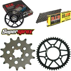 Chain Kit - Steel - for: HONDA MTX50 S [DE] 83-84 14-47-122 DID420D Clip
