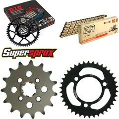 Kettensatz Stahl für: HONDA MBX80 82-87 15-38-116 DID420NZ3(G&B) Clip