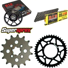 Chain Kit - Steel - for: HONDA MTX80 C 82-84 15-42-120 DID420D Clip
