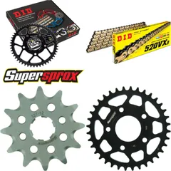 Chain Kit - Steel - for: HONDA NSR125 80km/h Version 1 94-97 12-36-110 DID520VX3(G&B) endless