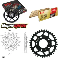 Chain Kit - Steel - for: HONDA NSR125 94-97 14-36-110 DID520ERT2(G&G) Clip