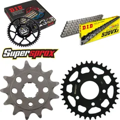 Chain Kit - Steel - for: HONDA NSR125 80km/h Version 3 98-98 13-35-110 DID520VX3 endless