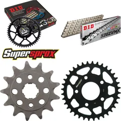 Chain Kit - Steel - for: HONDA NSR125 80km/h Version 2 94-97 13-36-110 DID520ZVM-X(S&S) rivet