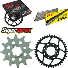 Chain Kit - Steel - for: HONDA VT125 C Shadow 80km/h BOE 99-08 12-41-110 DID520VX3 endless