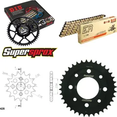 Kettensatz Stahl für: HONDA CG125 W-E 98-99 15-36-112 DID428NZ(G&B) Clip