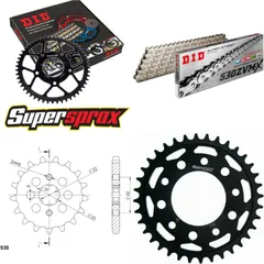 Chain Kit - Steel - for: HONDA CB450 Nighthawk 82-86 17-36-106 DID530ZVM-X(S&S) endless