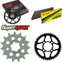Chain Kit - Steel - for: HONDA CBR125 R 04-10 15-42-124 DID428VX Clip