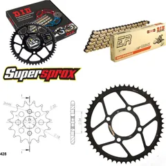Chain Kit - Steel - for: HONDA MTX125 83-94 15-53-130 DID428NZ(G&B) Clip