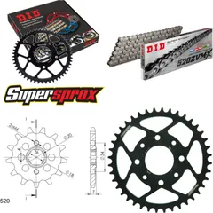 Chain Kit - Steel - for: HONDA MTX125 R 86-87 13-40-106 DID520ZVM-X rivet