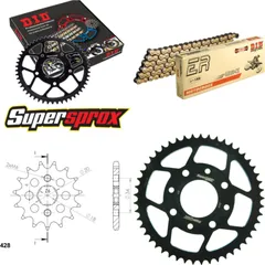 Kettensatz Stahl für: HONDA XL185 S 79-83 14-49-120 DID428NZ(G&B) Clip