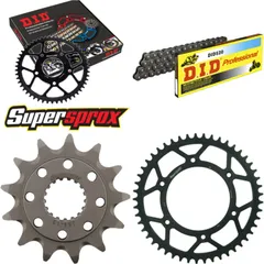 Kettensatz Stahl für: HONDA CR250 R 94-95 13-49-114 DID520 Clip