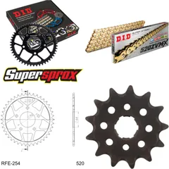 Chain Kit - Steel - for: HONDA XL200 R Paris Dakar 83-84 13-43-104 DID520ZVM-X(G&G) endless