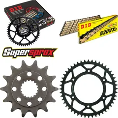 Chain Kit - Steel - for: HONDA CR250 R 02-02 14-48-114 DID520VX3(G&B) Clip