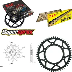 Chain Kit - Steel - for: HONDA CRF250 X [US] 04-04 13-49-114 DID520VX3(G&B) Clip