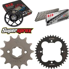 Kettensatz Stahl für: HONDA TRX250 R /Fourtrax [US] 86-87 13-39-096 DID520ZVM-X Endlos