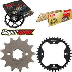 Kettensatz Stahl für: HONDA TRX250 R /Fourtrax [US] 88-89 13-38-092 DID520ERT2(G&G) Clip