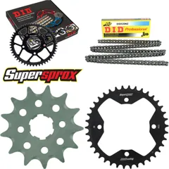 Kettensatz Stahl für: HONDA TRX250 R 90-92/TRX250 X [US] 87 13-38-086 DID520NZ Clip