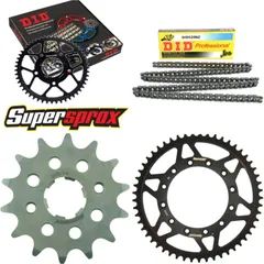 Chain Kit - Steel - for: HONDA XL250 S 79-81 14-53-102 DID520NZ Clip