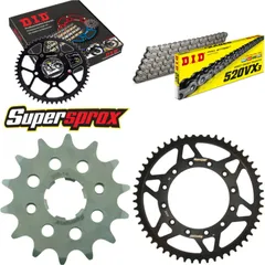 Chain Kit - Steel - for: HONDA XL250 S 79-81 14-53-102 DID520VX3 Clip