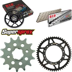 Kettensatz Stahl für: HONDA XL250 S 79-81 14-53-102 DID520ZVM-X(S&S) Niet