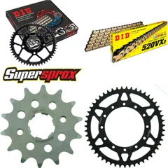 Chain Kit - Steel - for: HONDA CL250 SC 82-83 14-51-106 DID520VX3(G&B) endless