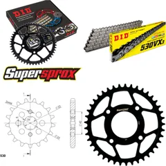 Chain Kit - Steel - for: HONDA CB250 NA 75-80/CB250 T 75-80 15-41-102 DID530VX3 endless