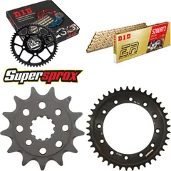 Chain Kit - Steel - for: HONDA NX250 88-93 13-41-102 DID520ERT2(G&G) Clip