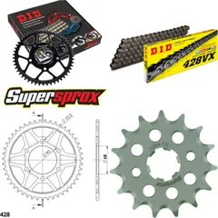 Chain Kit - Steel - for: HONDA CB125 R 2018- 15-47-134 DID428VX Clip