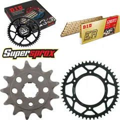Chain Kit - Steel - for: HONDA XR250 R 90-95 13-48-108 DID520ERT2(G&G) Clip