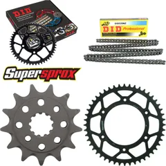Chain Kit - Steel - for: HONDA XR250 R 96-04 13-48-106 DID520NZ Clip