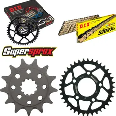 Kettensatz Stahl für: HONDA CBF250 04-06 13-37-106 DID520VX3(G&B) Endlos