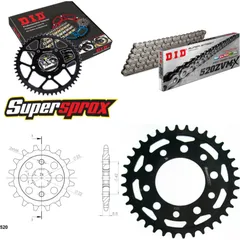 Chain Kit - Steel - for: HONDA CB400 N 83-85 16-36-100 DID520ZVM-X rivet