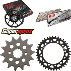 Chain Kit - Steel - for: HONDA CBR250 R 11-14/CBR250 R ABS 11-15 14-38-108 DID520ZVM-X(S&S) rivet